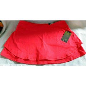 NWT Tek Gear DryTek Athletic Skort Skirt w/Shorts Sz L Golf Tennis Stretch